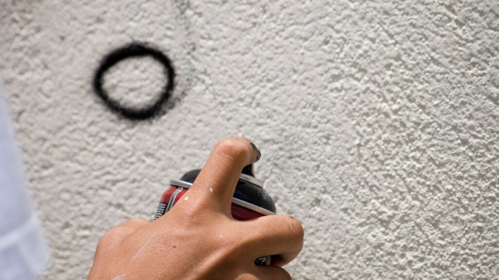 Racism Graffiti in New Jersey Town
