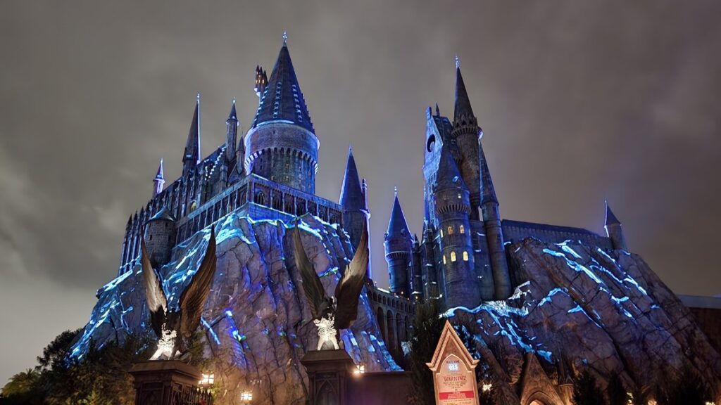 The Hogwarts Light Show