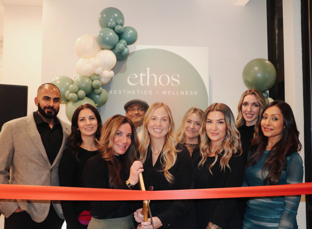 Ethos Aesthetics + Wellness Cherry Hill Team Ribbon Cutting