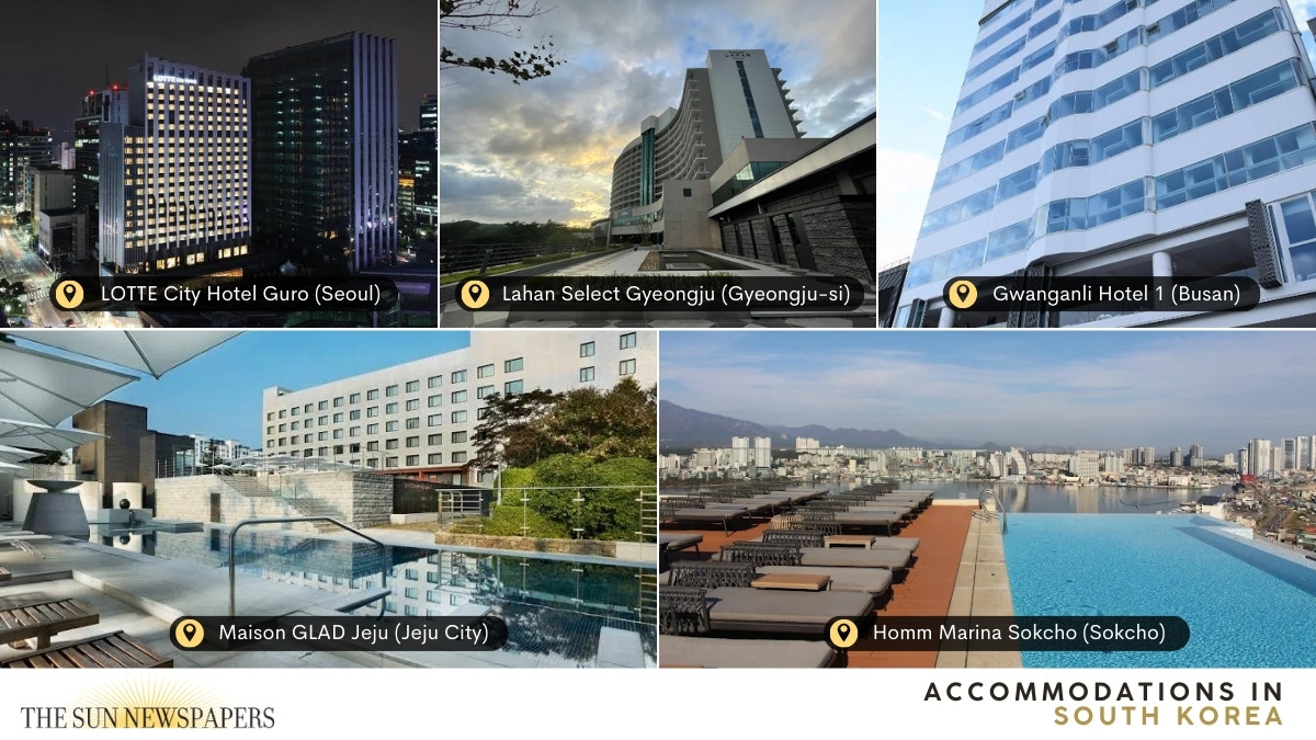 Accommodations in South Korea