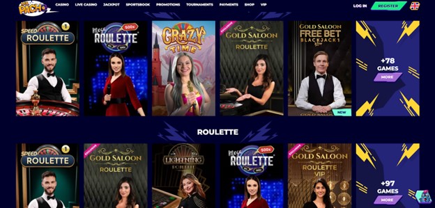 Mr Pacho Live Casino