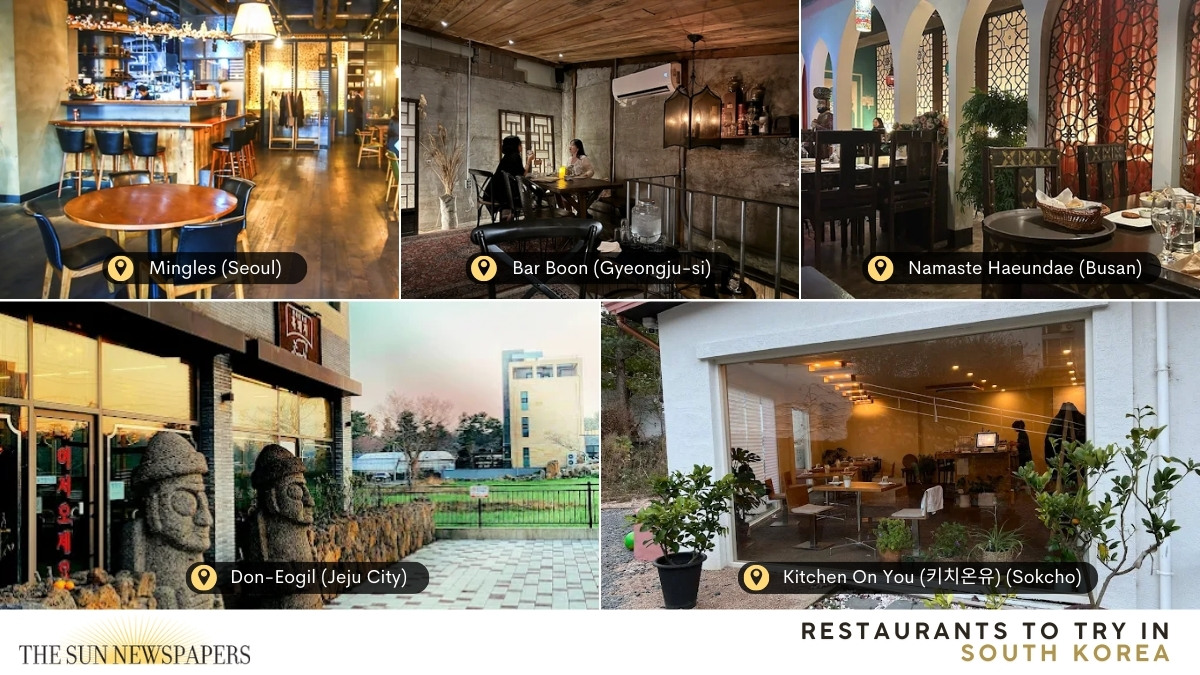 Restaurants to Try in South Korea