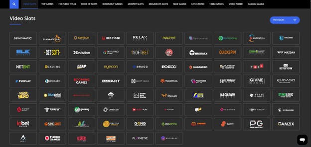Slotimo Video Slots Providers