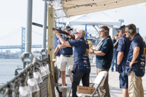 Battleship New Jersey Hosts First Sporting Clay Shoot