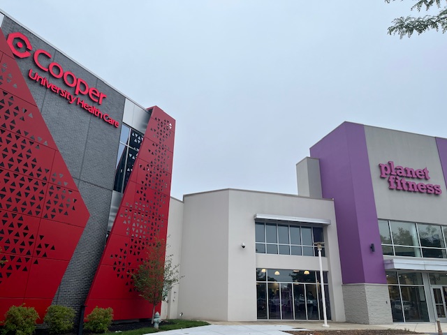 Cooper Health Care at Moorestown Mall is adjacent to Planet Fitness.