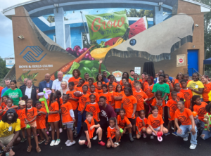Jaws Youth Playbook Donates Garden & Mural to Boys & Girls Club