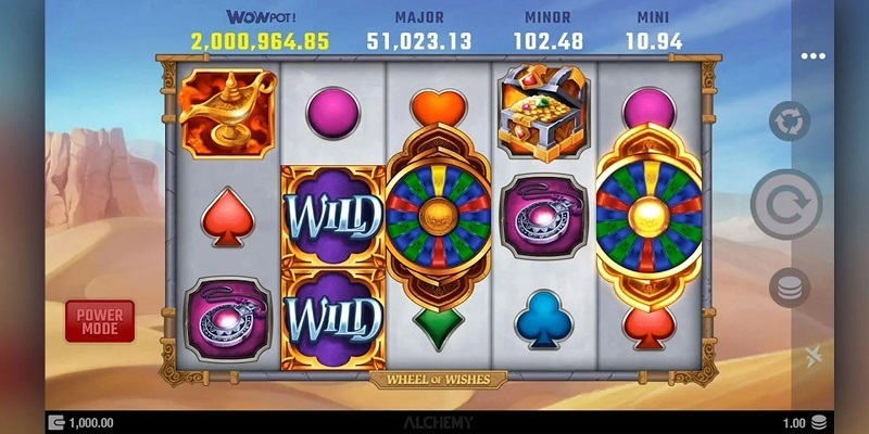 Wheel of wishes (Jackpot City)