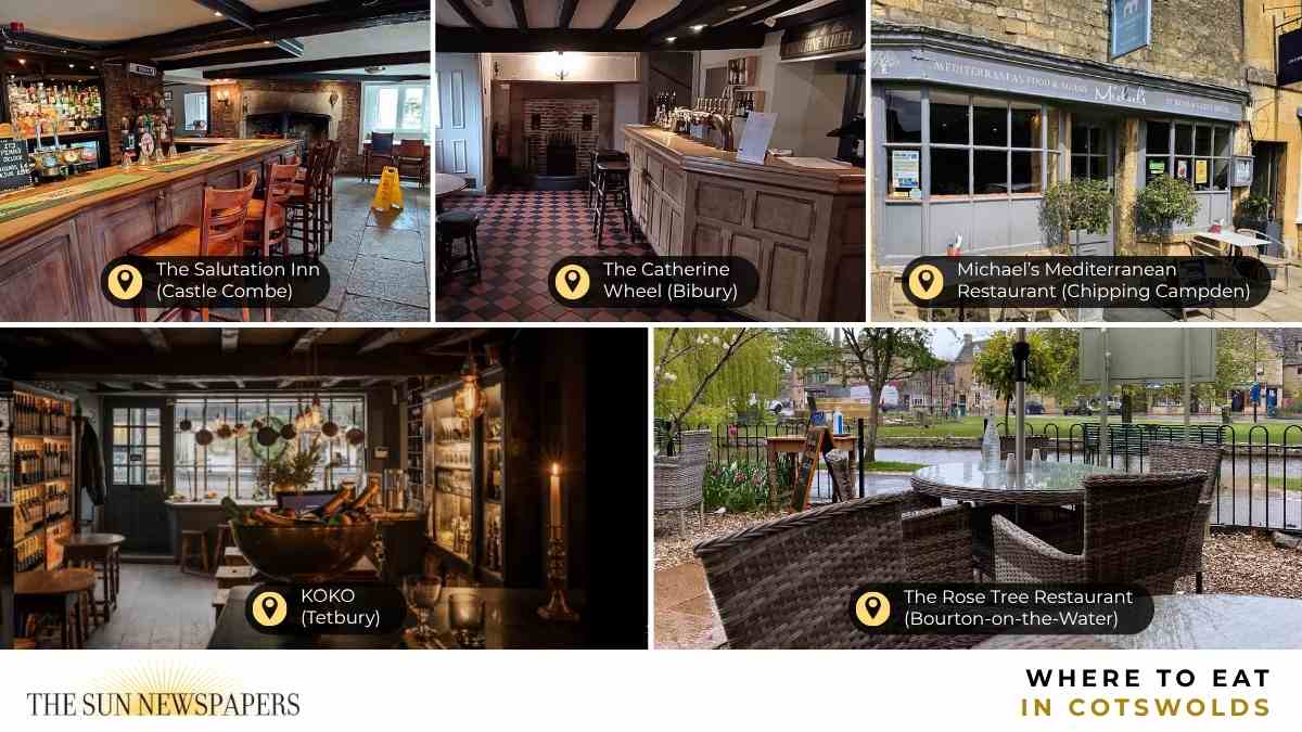 Where to Eat in Cotswolds