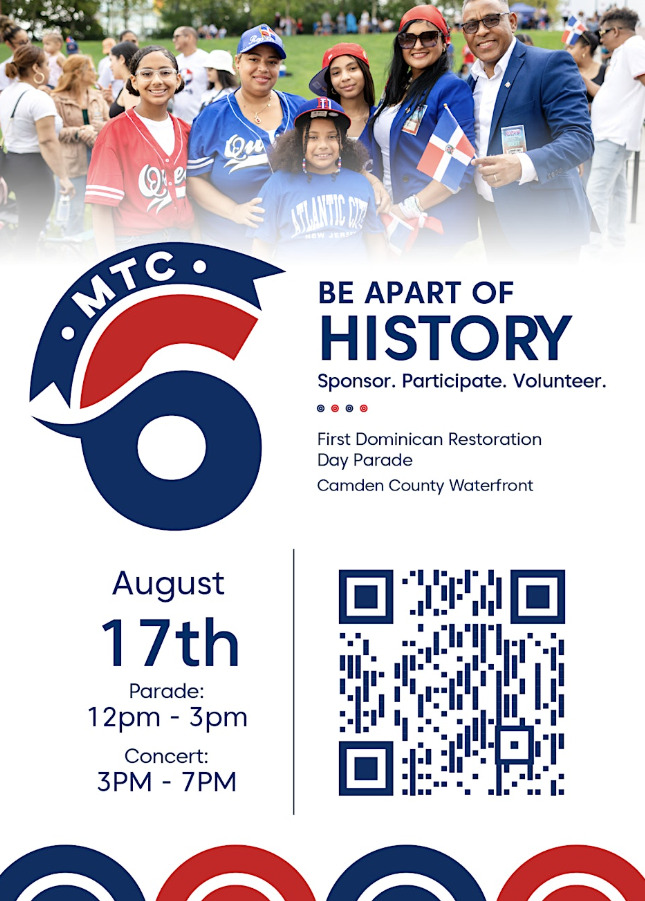Movimiento Tricolor Dominican Restoration Day Parade & Concert (CAMDEN)